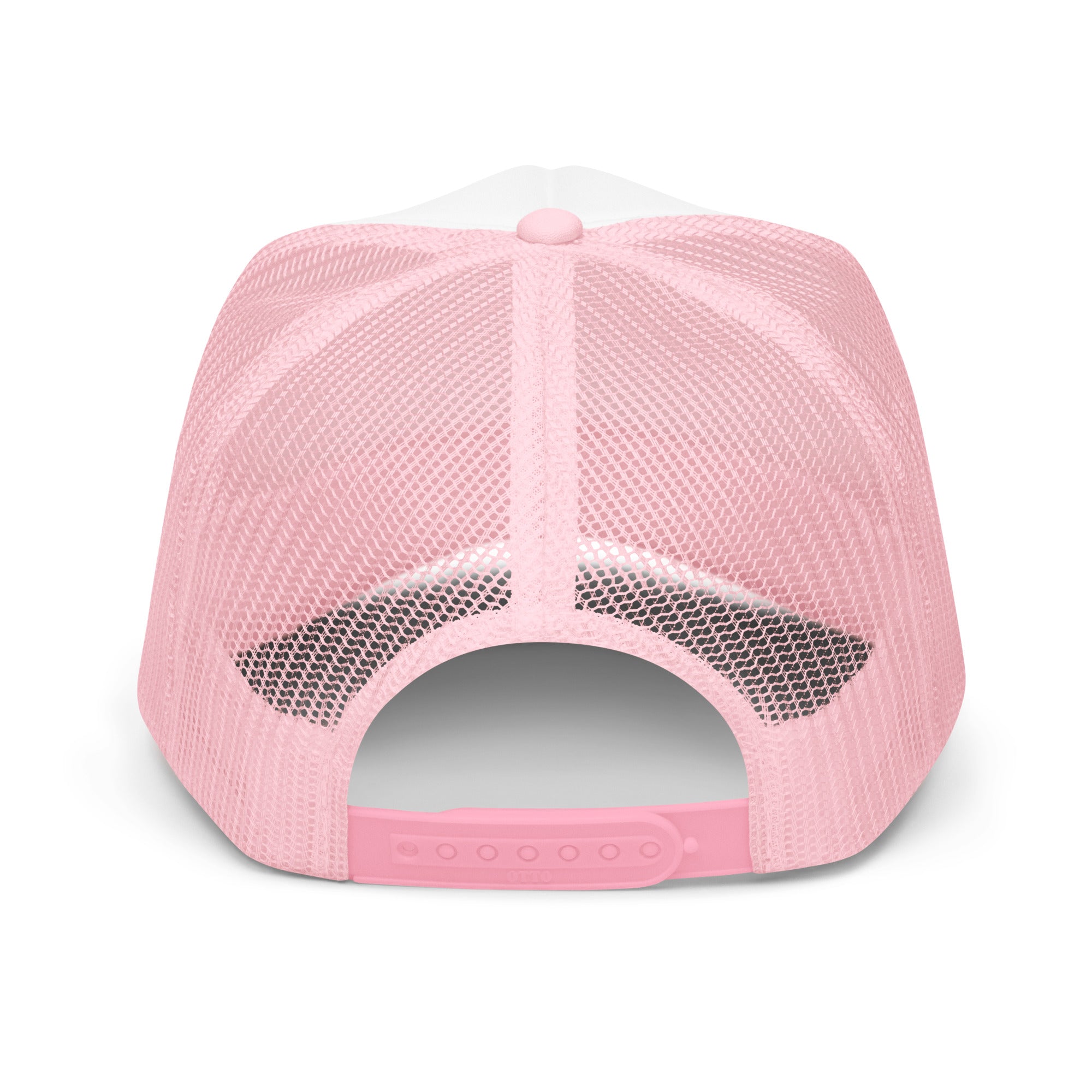 Waxed Out Hat - Pink by Coastal Cool adjustable trucker hat durable fit