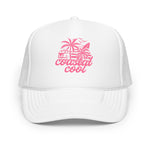 Waxed Out Hat - White by Coastal Cool adjustable trucker hat durable fit