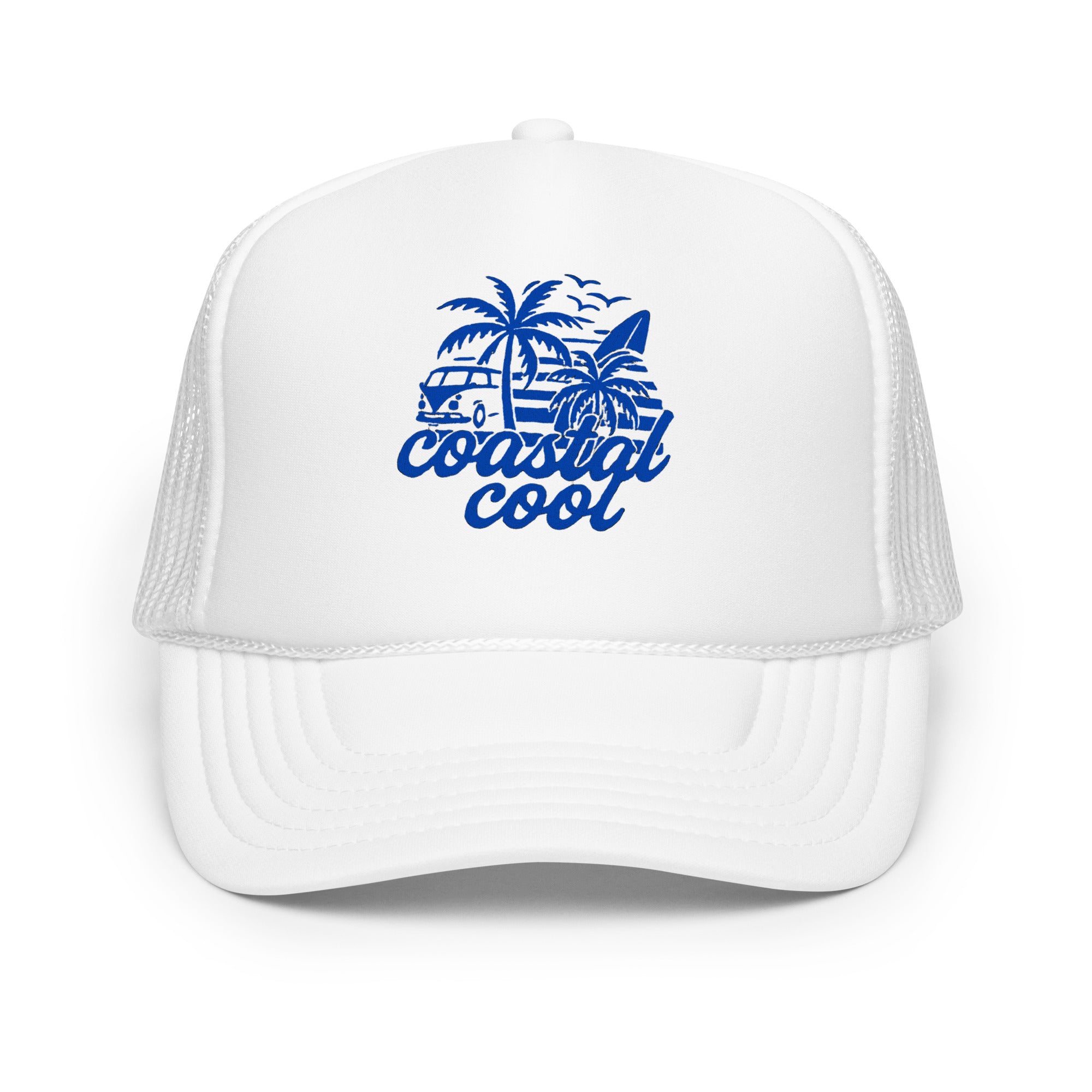 Waxed Out Hat - White-Coastal Cool