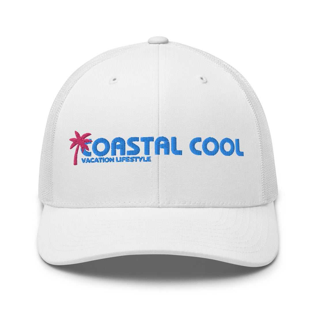 Weekend Trucker Cap-Coastal Cool-Recycled Swimsuits and Beachwear