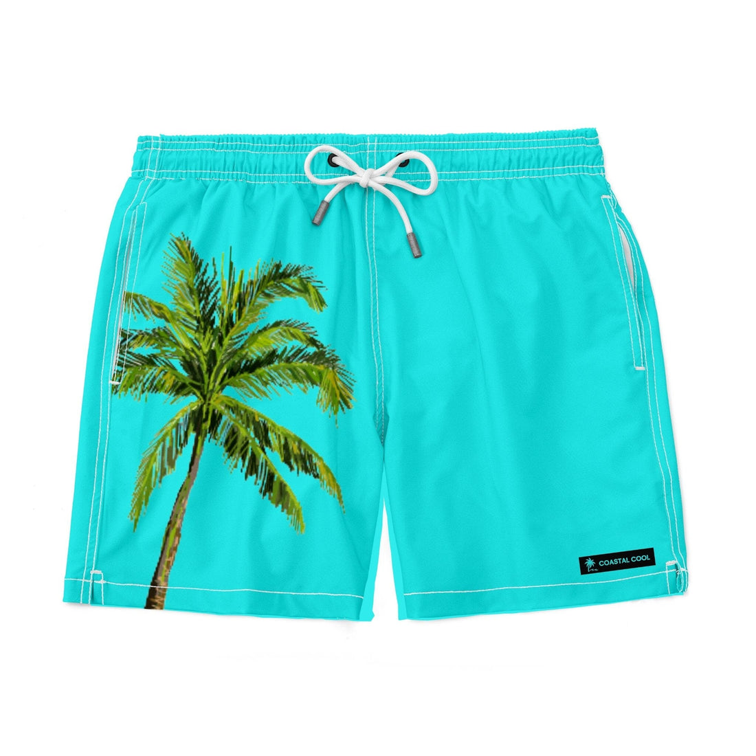 West Coast Swim Trunks-Coastal Cool