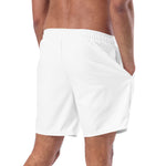 White Solid Swim Trunks-Coastal Cool-2026-V1