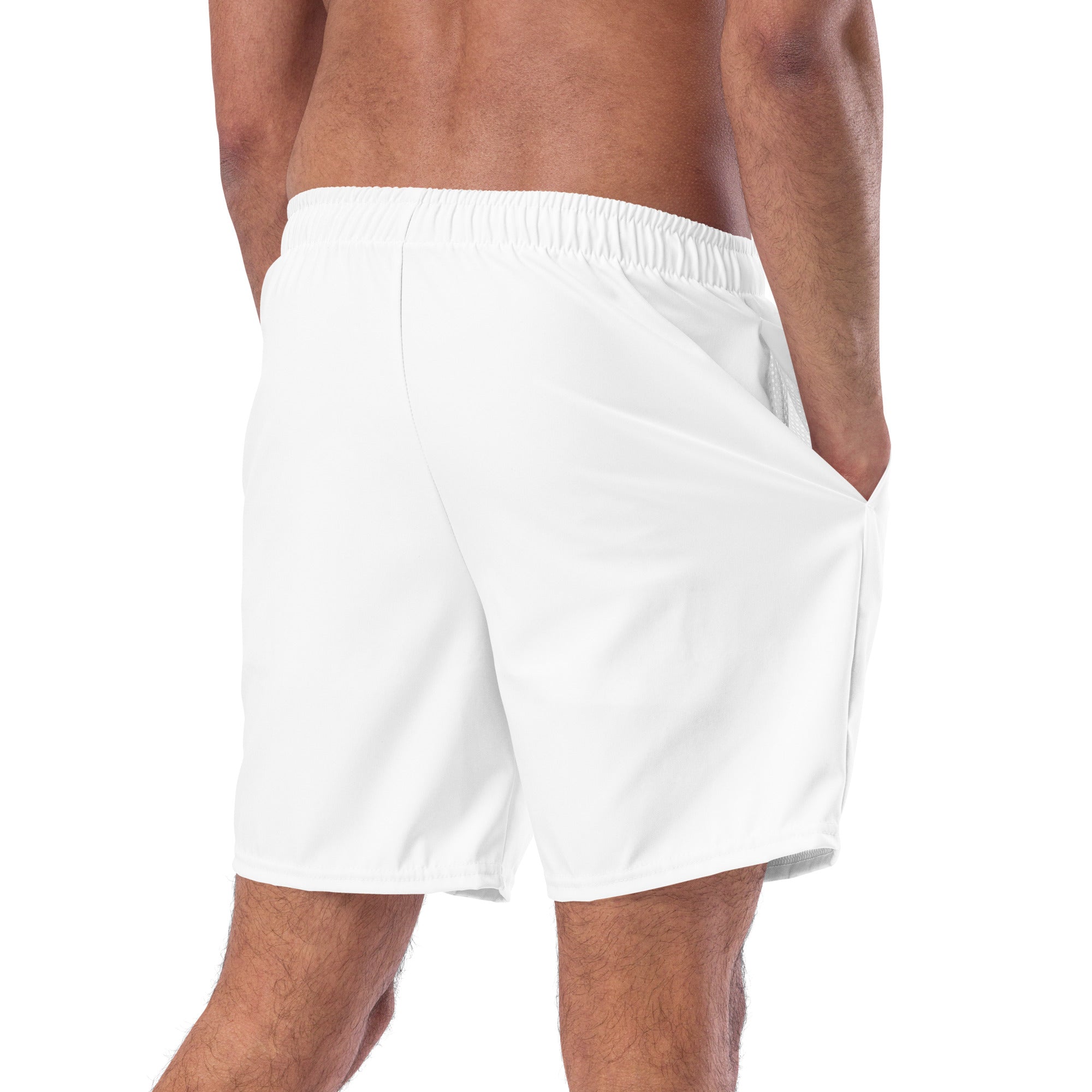 White Solid Swim Trunks-Coastal Cool-2026-V1