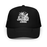 White Waxed Out Hat - Black-Coastal Cool