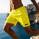 Yellow Solid Swim Trunks-Coastal Cool-2026-V1