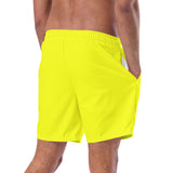 Yellow Solid Swim Trunks-Coastal Cool-2026-V1