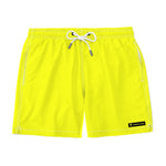 Yellow Solid Swim Trunks-Coastal Cool