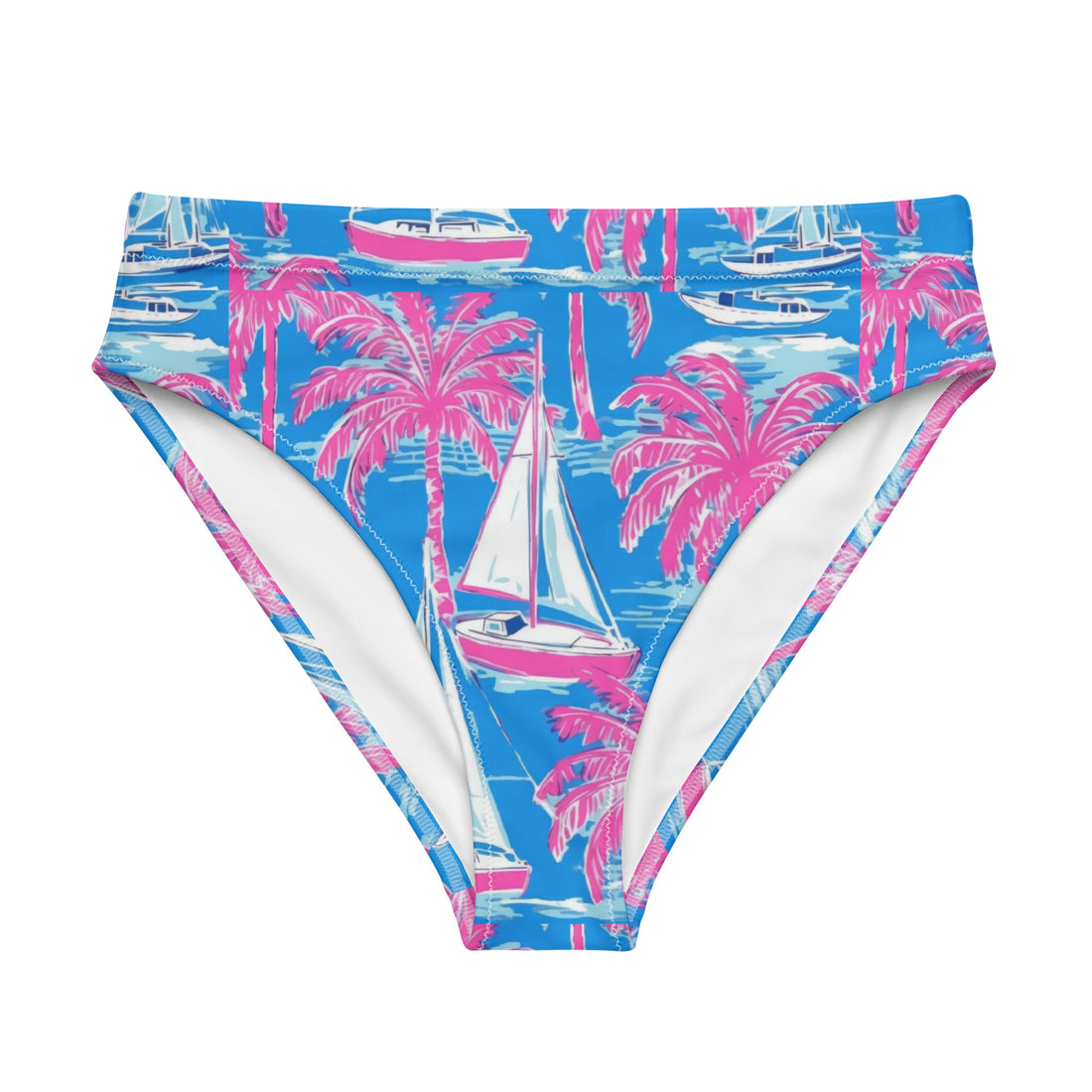 Sailors Paradise Bikini Bottom  Coastal Cool XS   Sustainable | Recycled | Swimwear | Beachwear | Travel and Vacation | Coastal Cool Swimwear | Coastal Cool Beachwear
