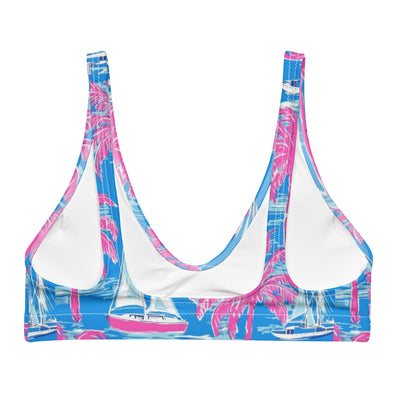 Sailors Paradise Bikini Top - Coastal Cool - Swimwear and Beachwear - Recycled fabrics