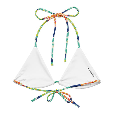 Tropical Delight String Bikini Top - Coastal Cool - Swimwear and Beachwear - Recycled fabrics