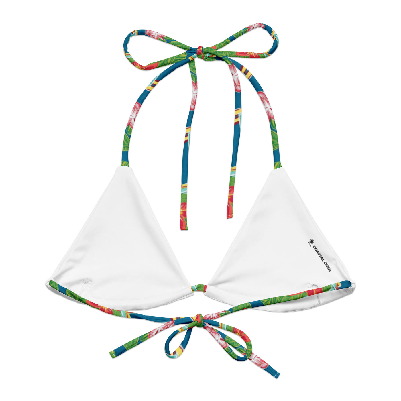 Leisure Life String Bikini Top - Coastal Cool - Swimwear and Beachwear - Recycled fabrics