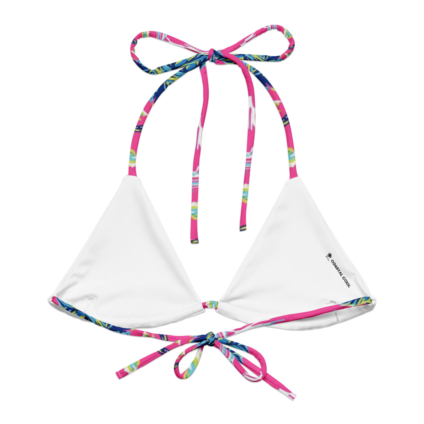 Zero Worries String Bikini Top - Coastal Cool - Swimwear and Beachwear - Recycled fabrics