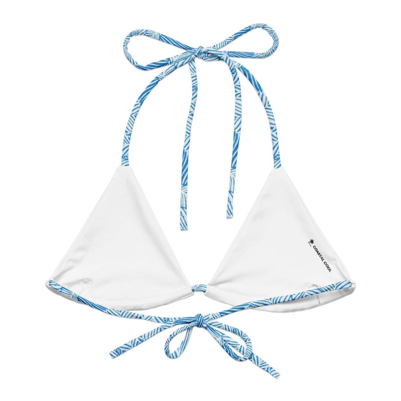 Maldives String Bikini Top - Coastal Cool - Swimwear and Beachwear - Recycled fabrics