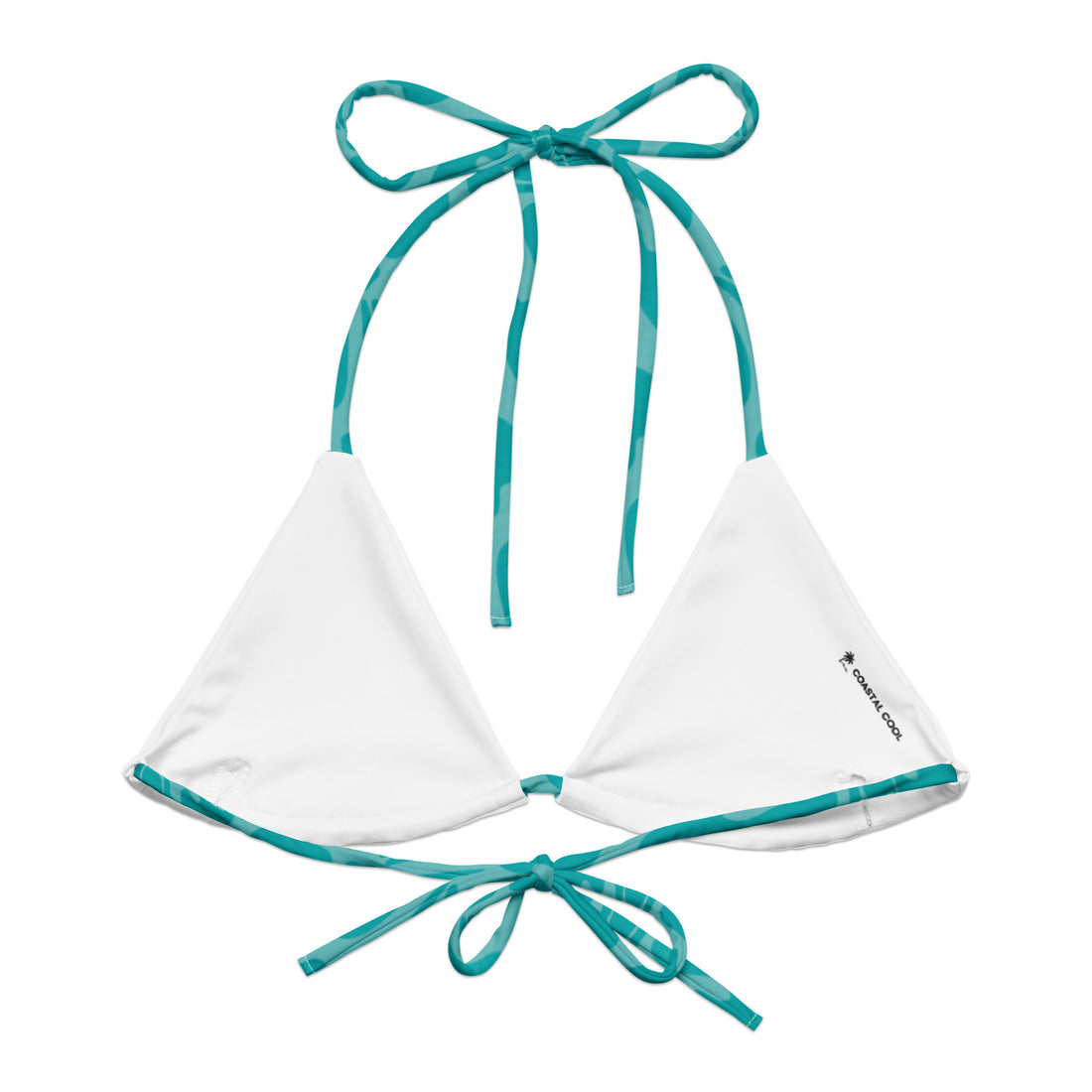Pacific Paradise String Bikini Top - Coastal Cool - Swimwear and Beachwear - Recycled fabrics