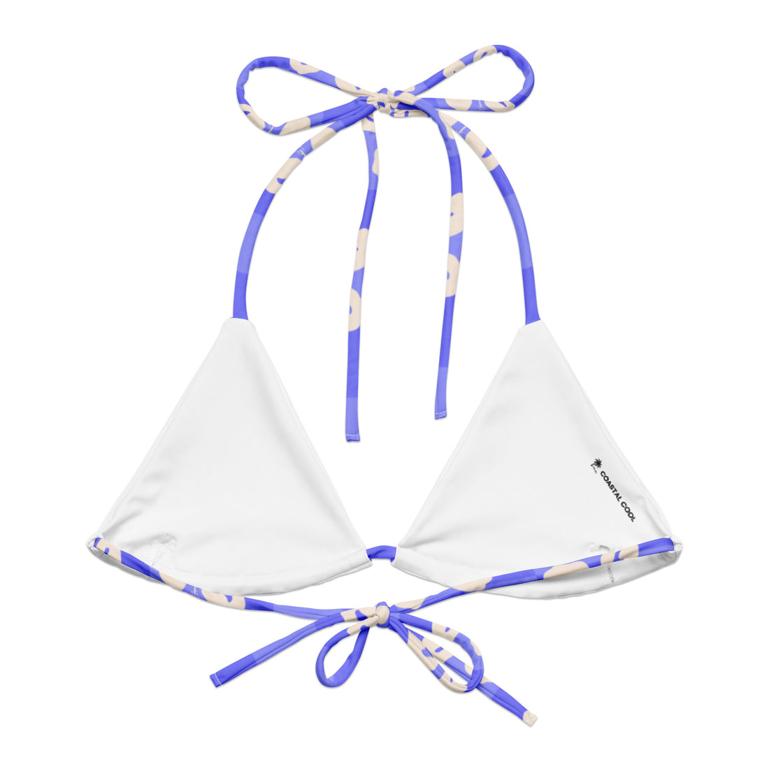 Ocean Serenity String Bikini Top - Coastal Cool - Swimwear and Beachwear - Recycled fabrics
