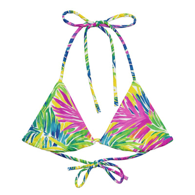 Seasons String Bikini Top - Coastal Cool - Swimwear and Beachwear - Recycled fabrics