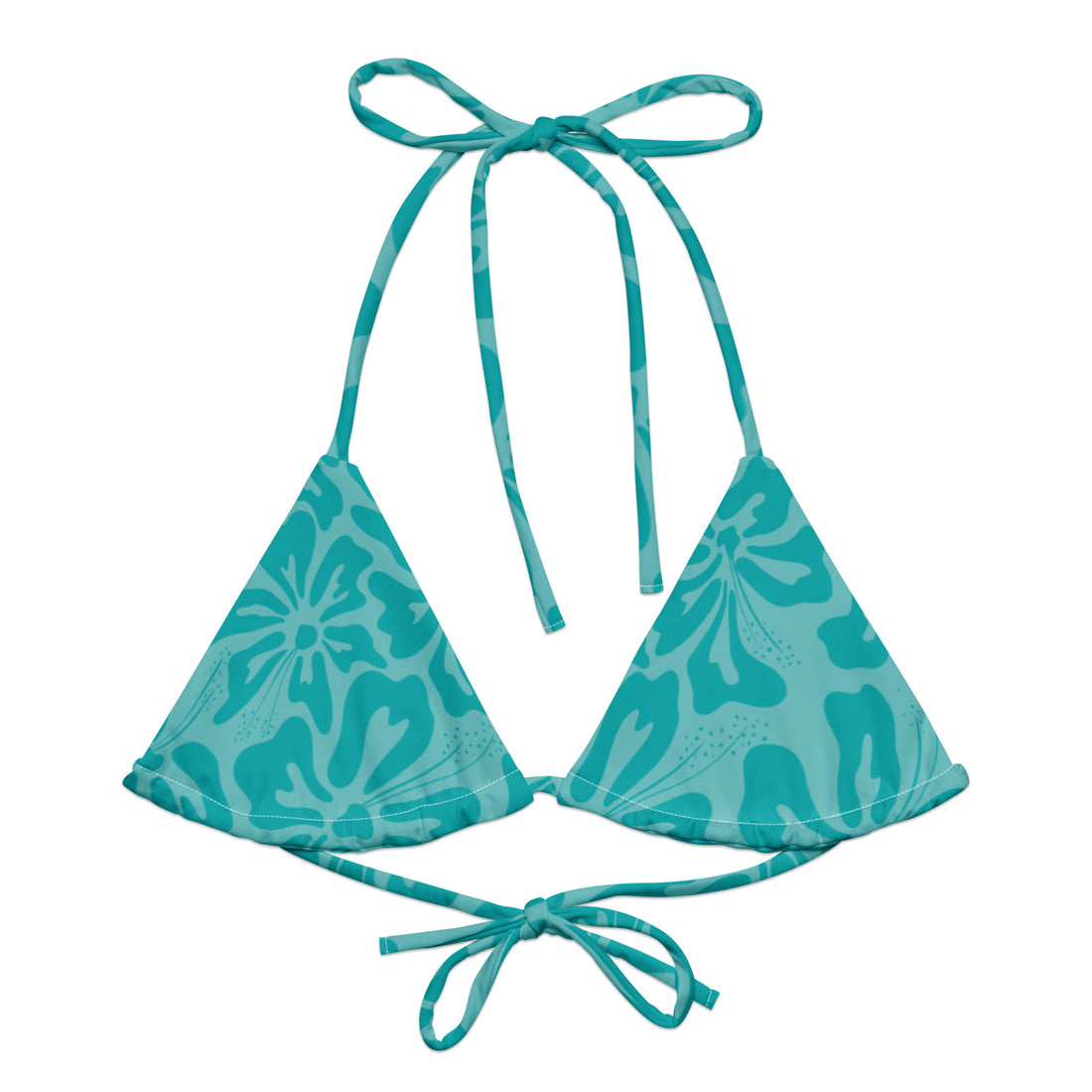 Pacific Paradise String Bikini Top - Coastal Cool - Swimwear and Beachwear - Recycled fabrics
