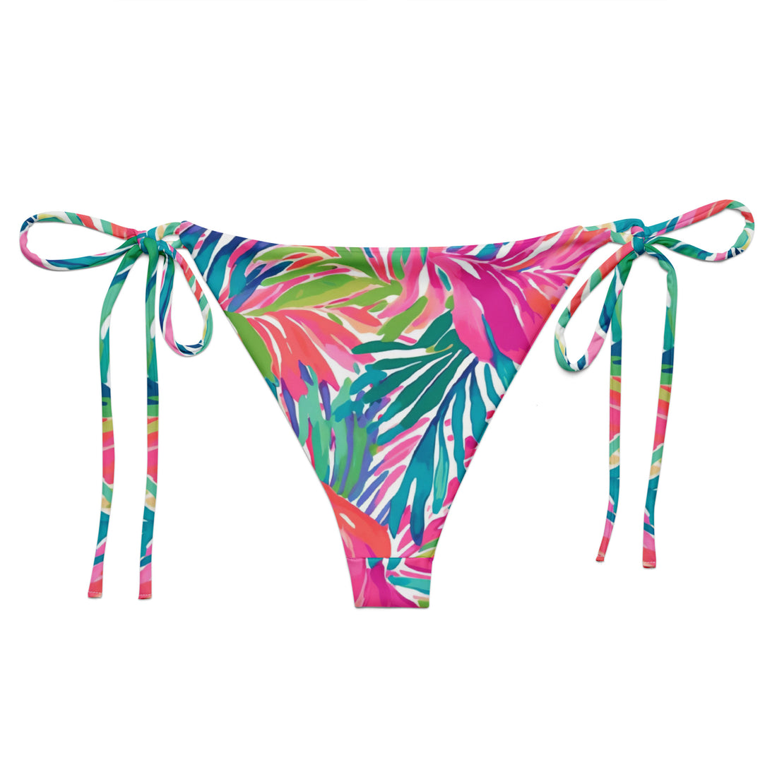 Palm Isles String Bikini Bottom - Coastal Cool - Swimwear and Beachwear - Recycled fabrics