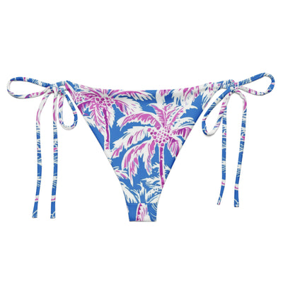 Sun-Kissed Sands String Bikini Bottom - Coastal Cool - Swimwear and Beachwear - Recycled fabrics