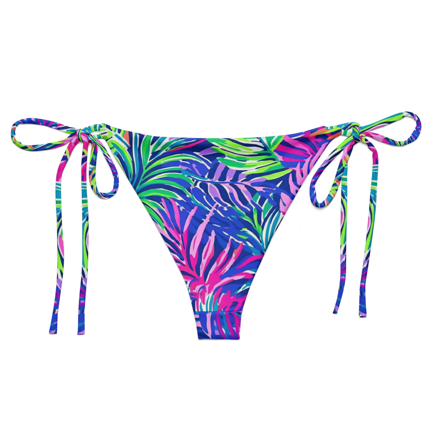 Island Escape String Bikini Bottom - Coastal Cool - Swimwear and Beachwear - Recycled fabrics
