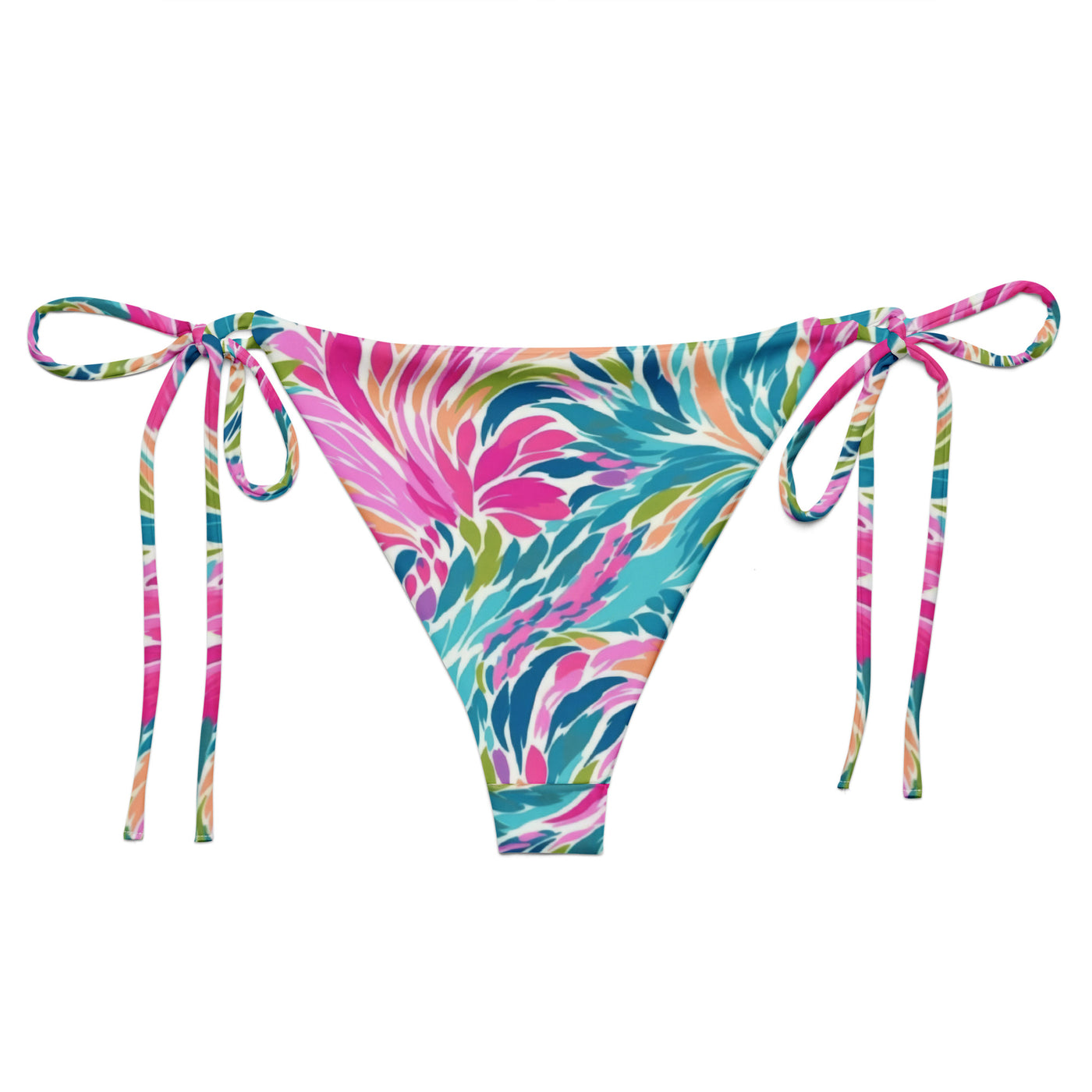 Pelican Point String Bikini Bottom - Coastal Cool - Swimwear and Beachwear - Recycled fabrics
