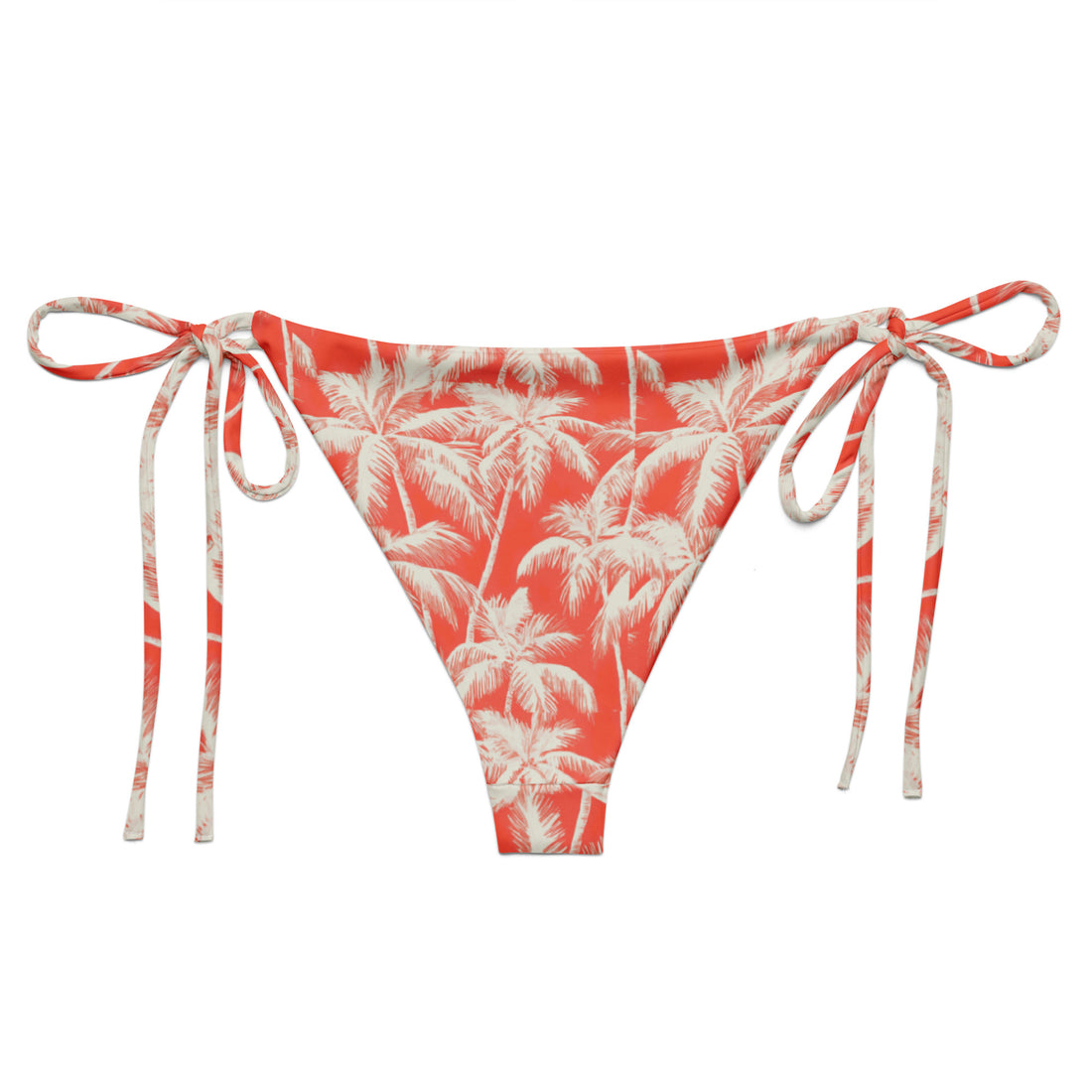 Citrus Coast String Bikini Bottom-Coastal Cool-Coastal Cool-Recycled Swimwear and Beachwear- Tropical Leisure Resort Wear