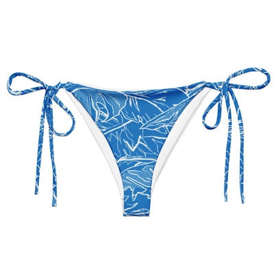 Florida Keys Deep String Bikini Bottom - Coastal Cool - Swimwear and Beachwear - Recycled fabrics