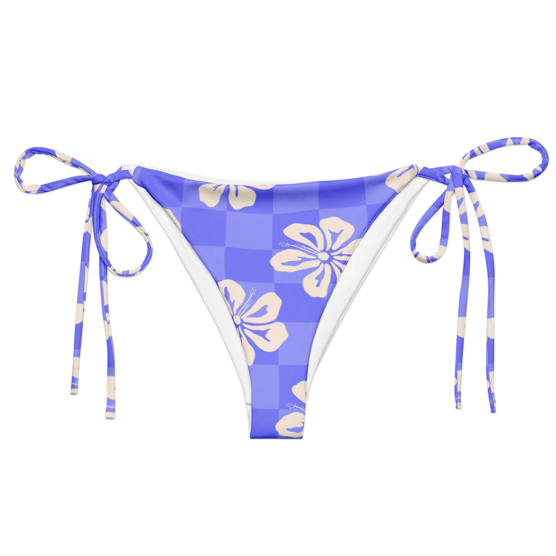 Ocean Serenity String Bikini Bottom - Coastal Cool - Swimwear and Beachwear - Recycled fabrics