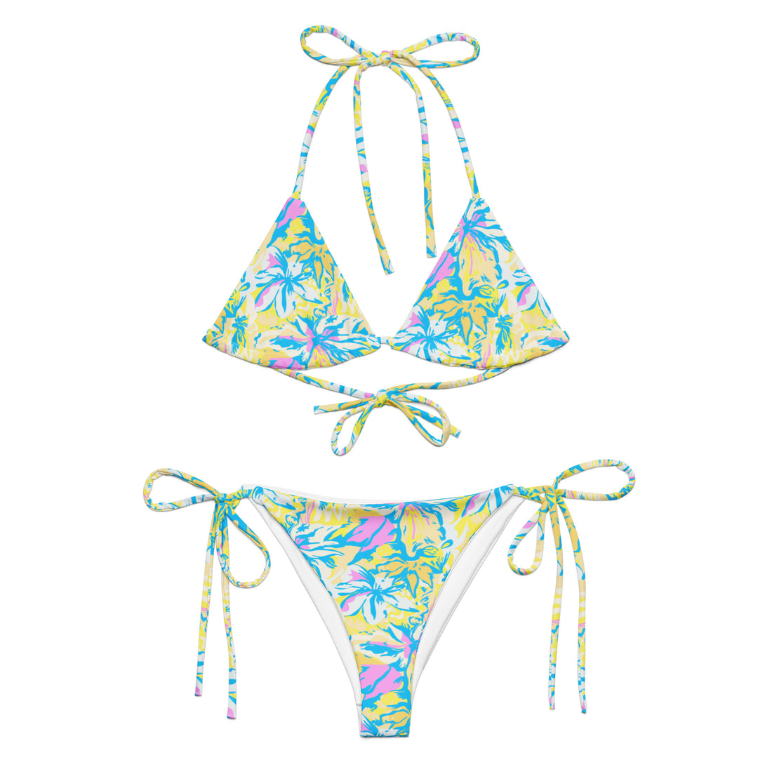 Bora Bora Mix Bikini  Coastal Cool XS   Sustainable | Recycled | Swimwear | Beachwear | Travel and Vacation | Coastal Cool Swimwear | Coastal Cool Beachwear