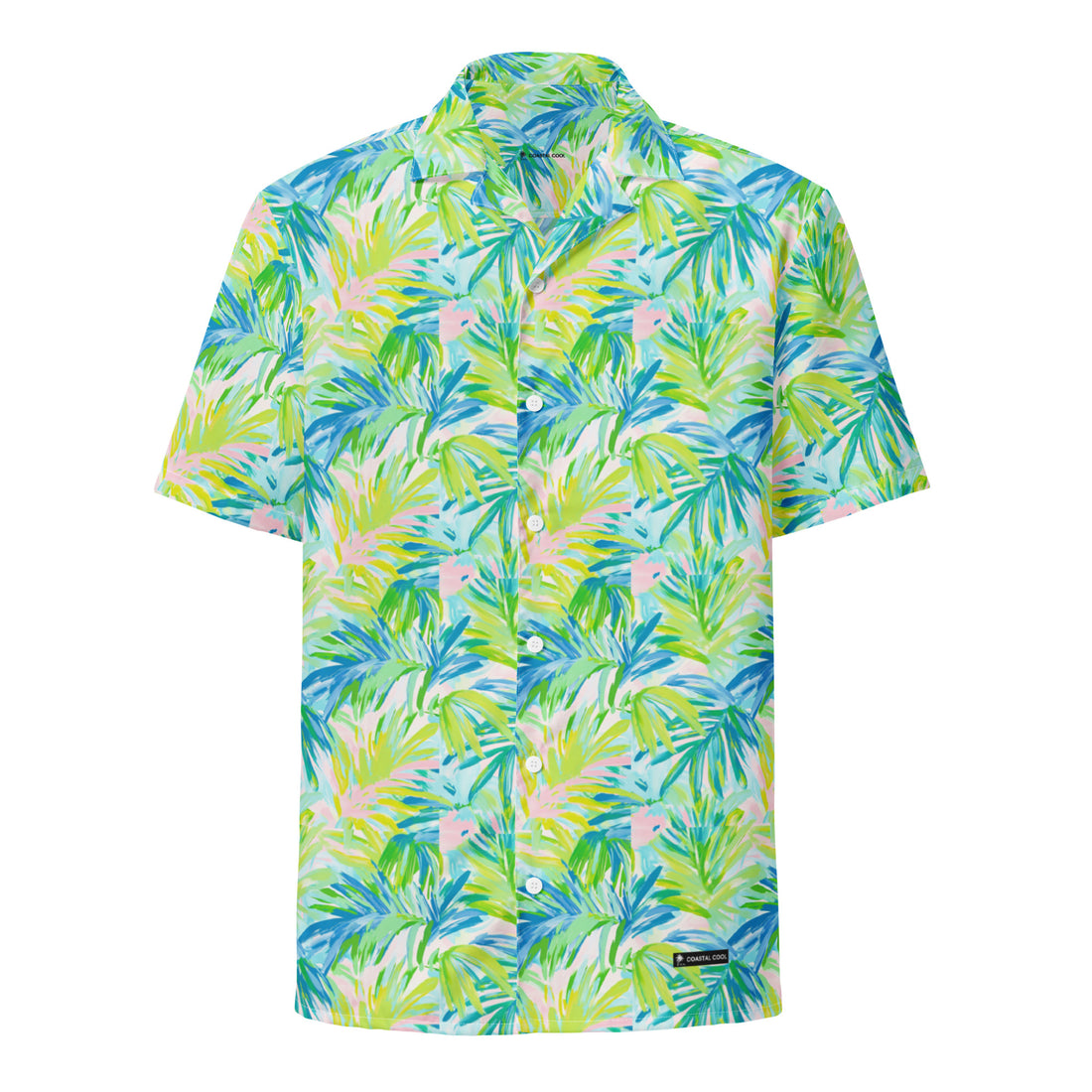 Lagoon Shade Short Sleeve-Coastal Cool-Coastal Cool-Recycled Swimwear and Beachwear- Tropical Leisure Resort Wear