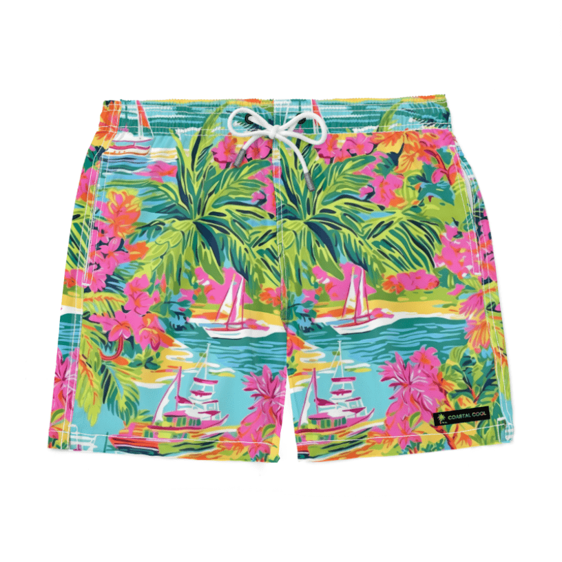 Atlantis Swim Trunks - Coastal Cool - Swimwear and Beachwear - Recycled fabrics