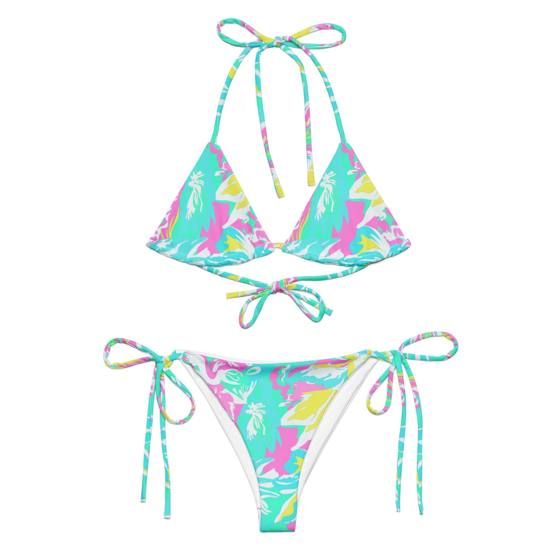 Bora Bora Light Bikini  Coastal Cool XS   Sustainable | Recycled | Swimwear | Beachwear | Travel and Vacation | Coastal Cool Swimwear | Coastal Cool Beachwear