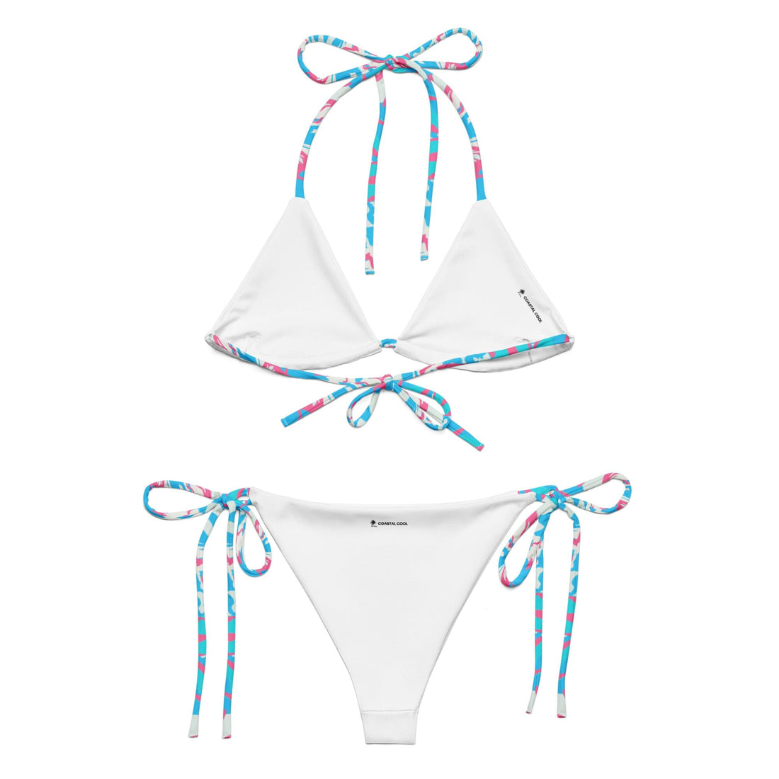Bora Bora Pink Bikini - Coastal Cool - Swimwear and Beachwear - Recycled fabrics