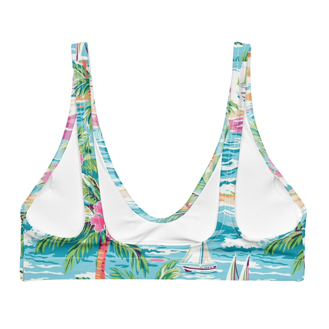Cancun Bikini Top  Coastal Cool    Sustainable | Recycled | Swimwear | Beachwear | Travel and Vacation | Coastal Cool Swimwear | Coastal Cool Beachwear