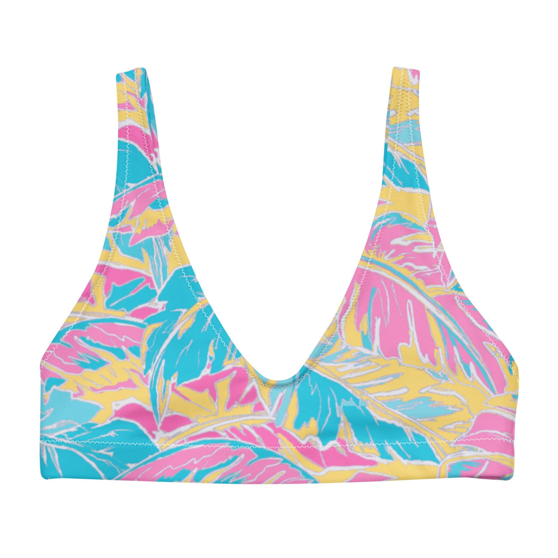 Florida Keys Bright Bikini Top - Coastal Cool - Swimwear and Beachwear - Recycled fabrics