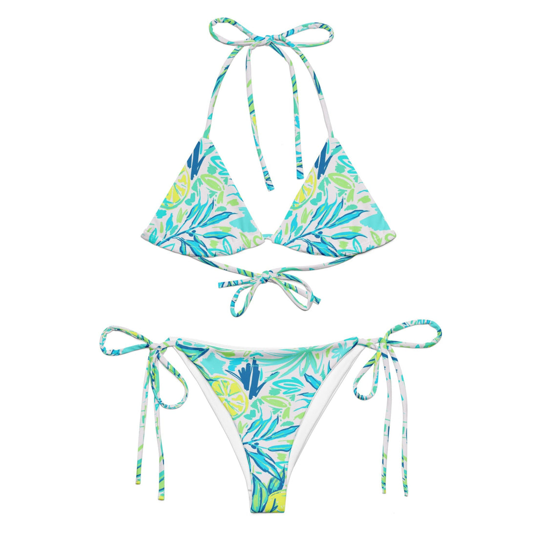 Fresh Fruit Bikini  Coastal Cool XS   Sustainable | Recycled | Swimwear | Beachwear | Travel and Vacation | Coastal Cool Swimwear | Coastal Cool Beachwear