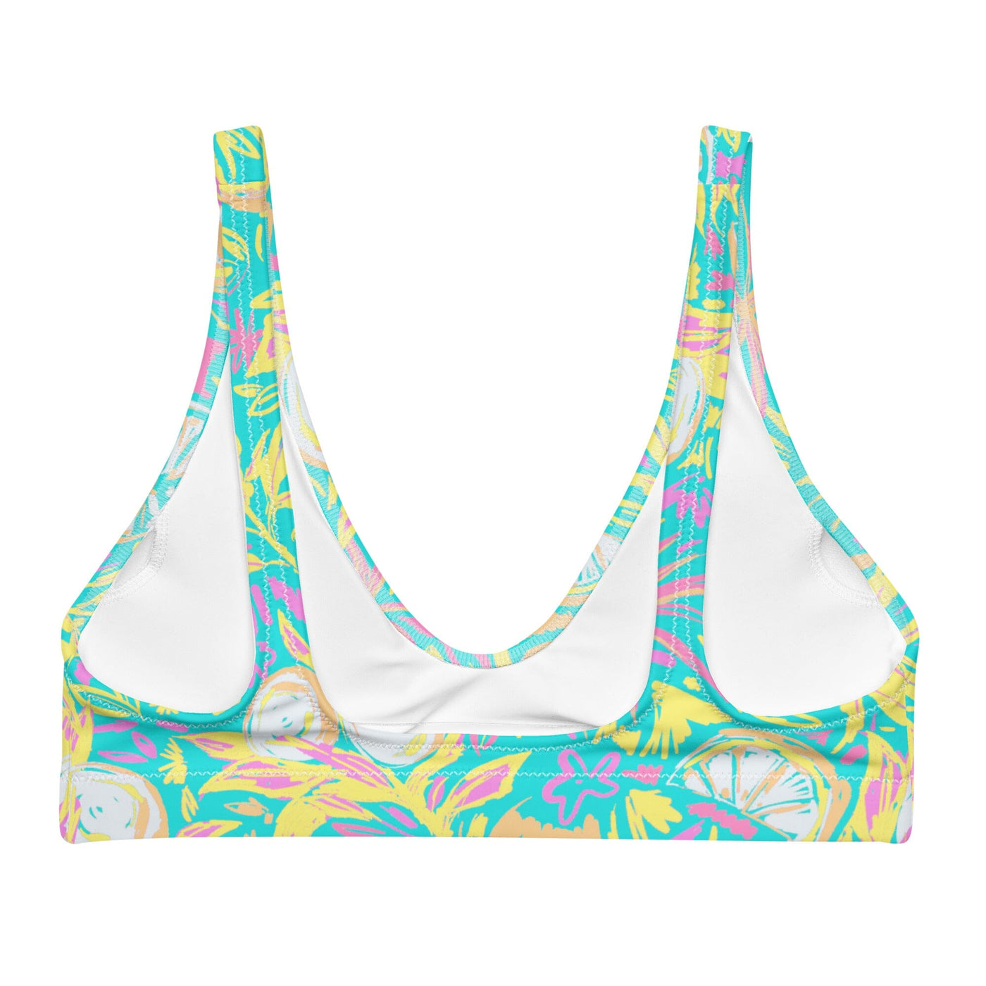 Fresh Fruit Tropic Bikini Top - Coastal Cool - Swimwear and Beachwear - Recycled fabrics