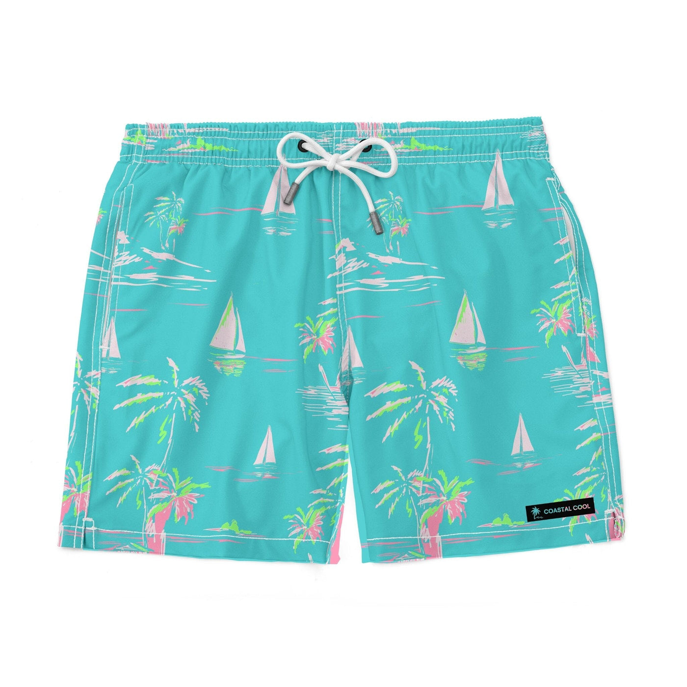 Island Oasis Swim Trunks - Coastal Cool - Swimwear and Beachwear - Recycled fabrics