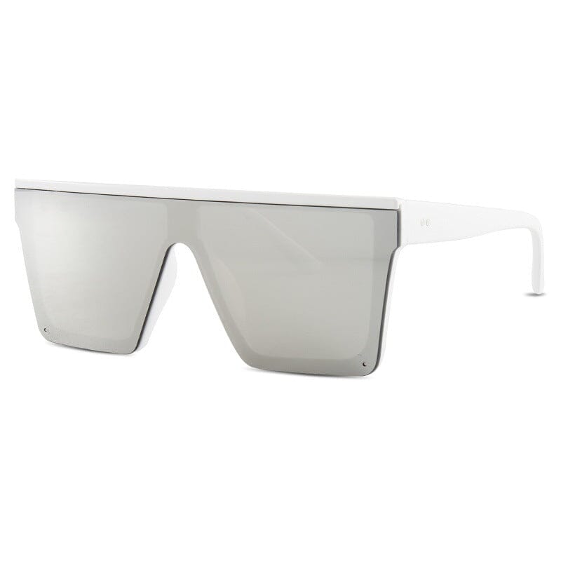 Miami Night Sunglasses Eyewear Coastal Cool Silver   Sustainable | Recycled | Swimwear | Beachwear | Travel and Vacation | Coastal Cool Swimwear | Coastal Cool Beachwear