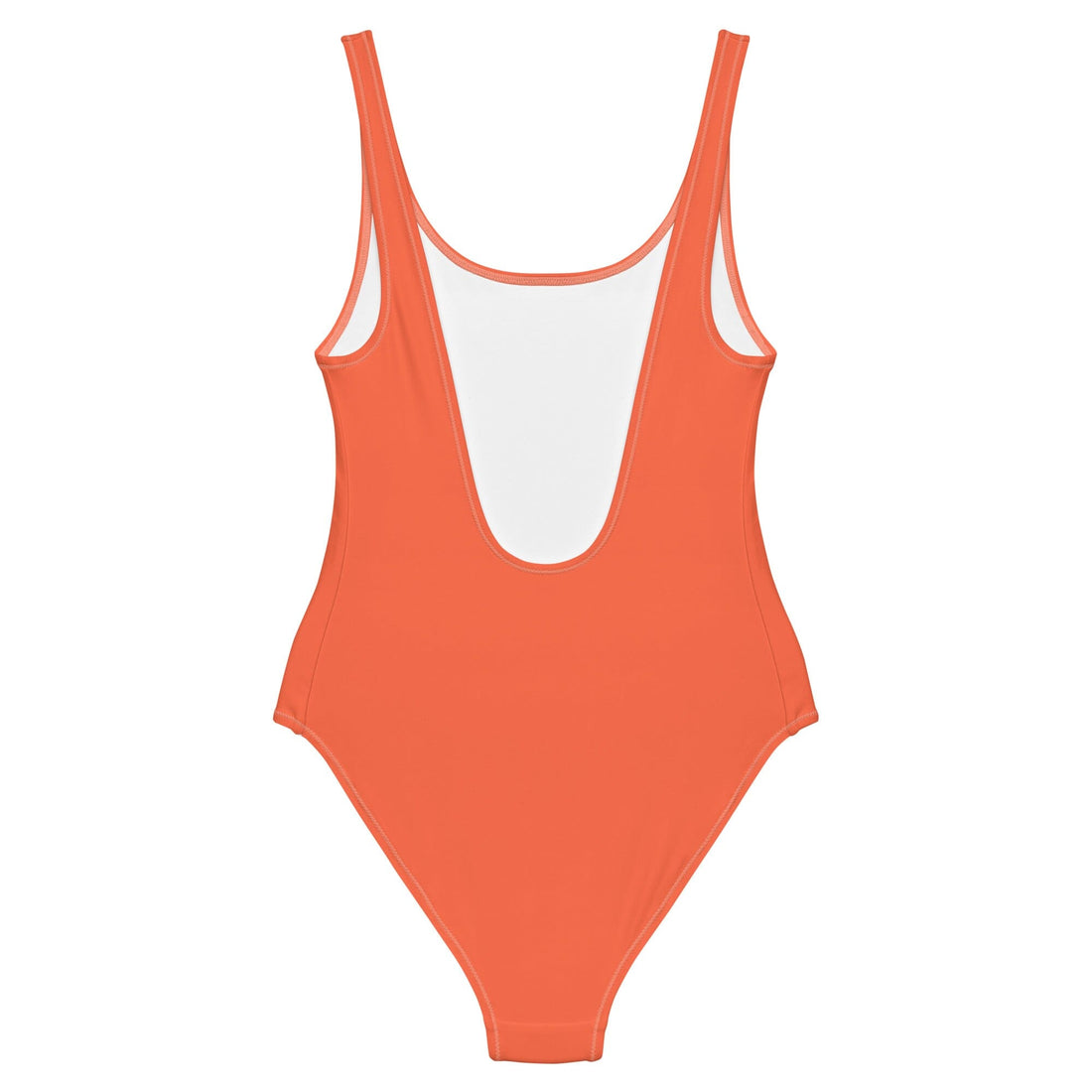 Orange Solid One-Piece Swim  Coastal Cool    Sustainable | Recycled | Swimwear | Beachwear | Travel and Vacation | Coastal Cool Swimwear | Coastal Cool Beachwear