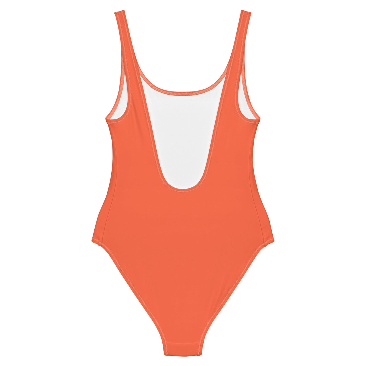 Orange Solid One-Piece Swim - Coastal Cool - Swimwear and Beachwear - Recycled fabrics