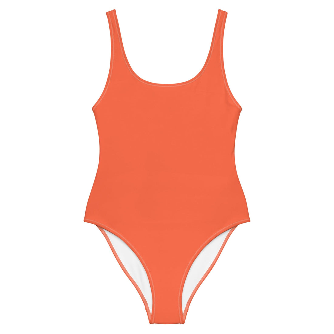 Orange Solid One-Piece Swim  Coastal Cool XS   Sustainable | Recycled | Swimwear | Beachwear | Travel and Vacation | Coastal Cool Swimwear | Coastal Cool Beachwear
