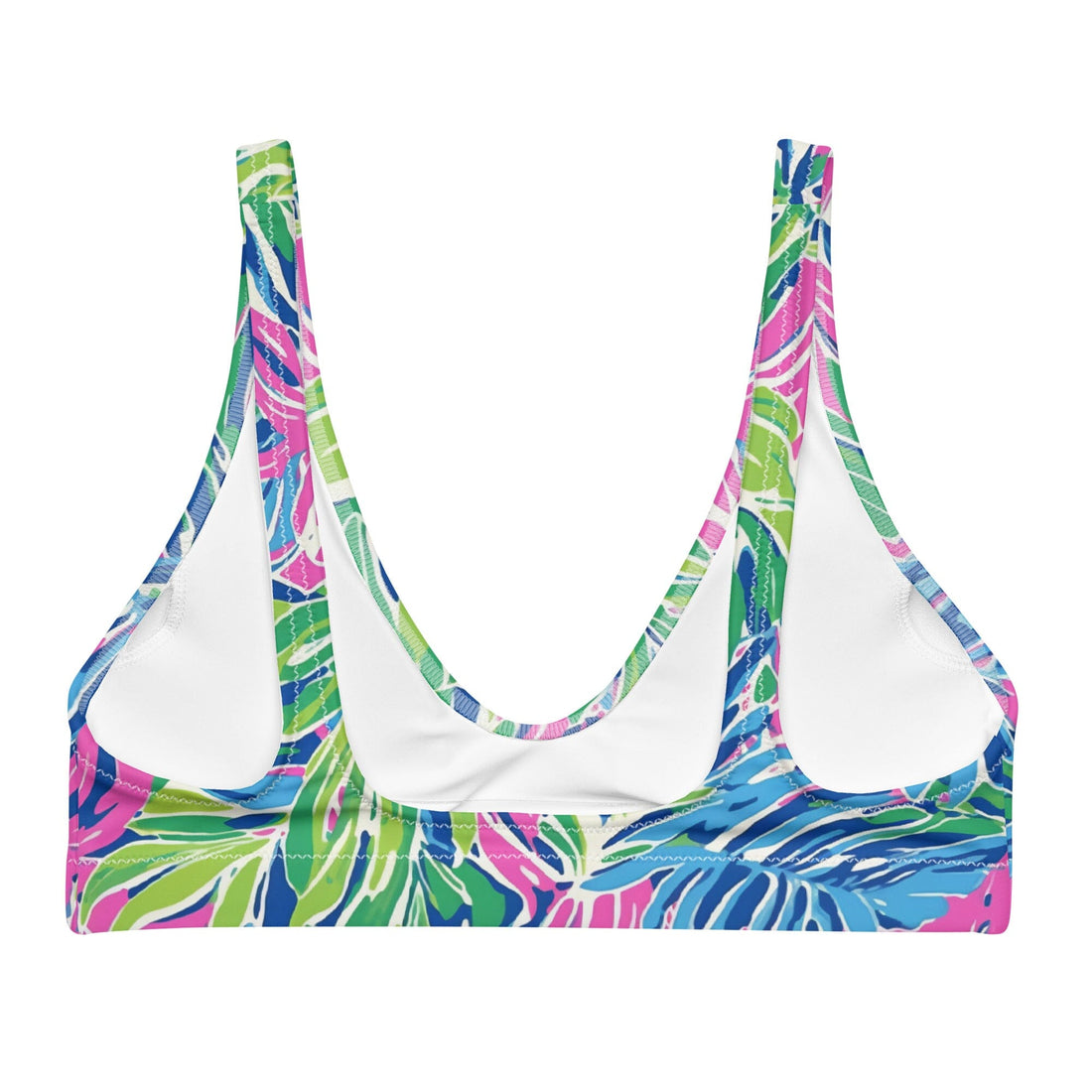 Palm Haven Bikini Top  Coastal Cool    Sustainable | Recycled | Swimwear | Beachwear | Travel and Vacation | Coastal Cool Swimwear | Coastal Cool Beachwear