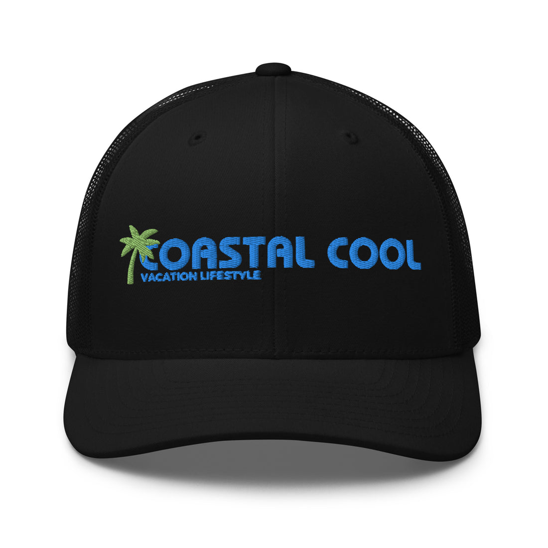 Weekend Trucker Cap-Coastal Cool