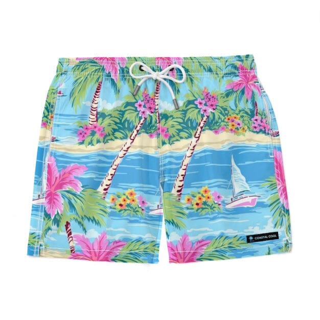 The Weekend Swim Trunks - Coastal Cool - Swimwear and Beachwear - Recycled fabrics