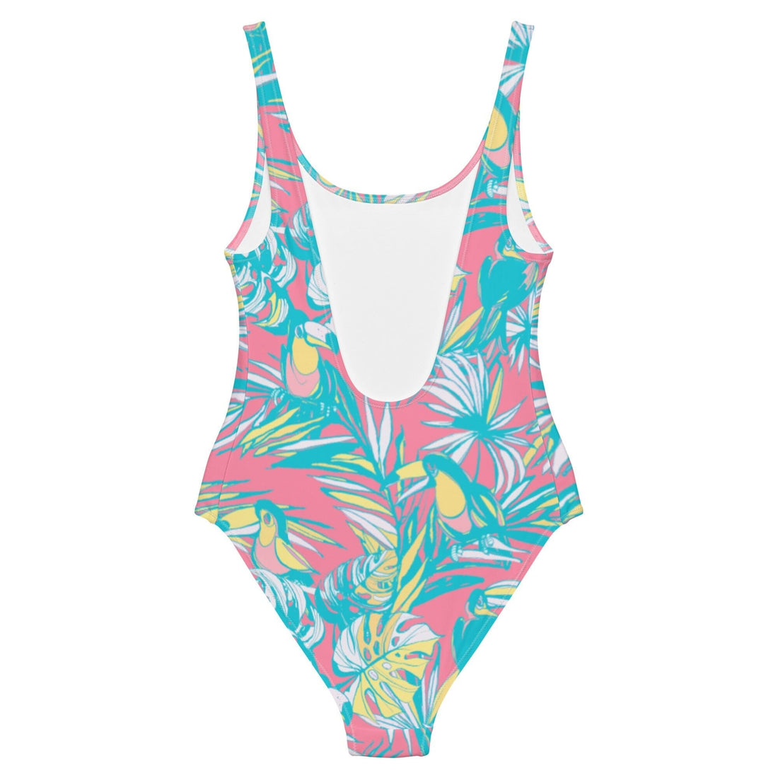 Toucan Do It Pink One-Piece Swim One-Piece Coastal Cool    Sustainable | Recycled | Swimwear | Beachwear | Travel and Vacation | Coastal Cool Swimwear | Coastal Cool Beachwear