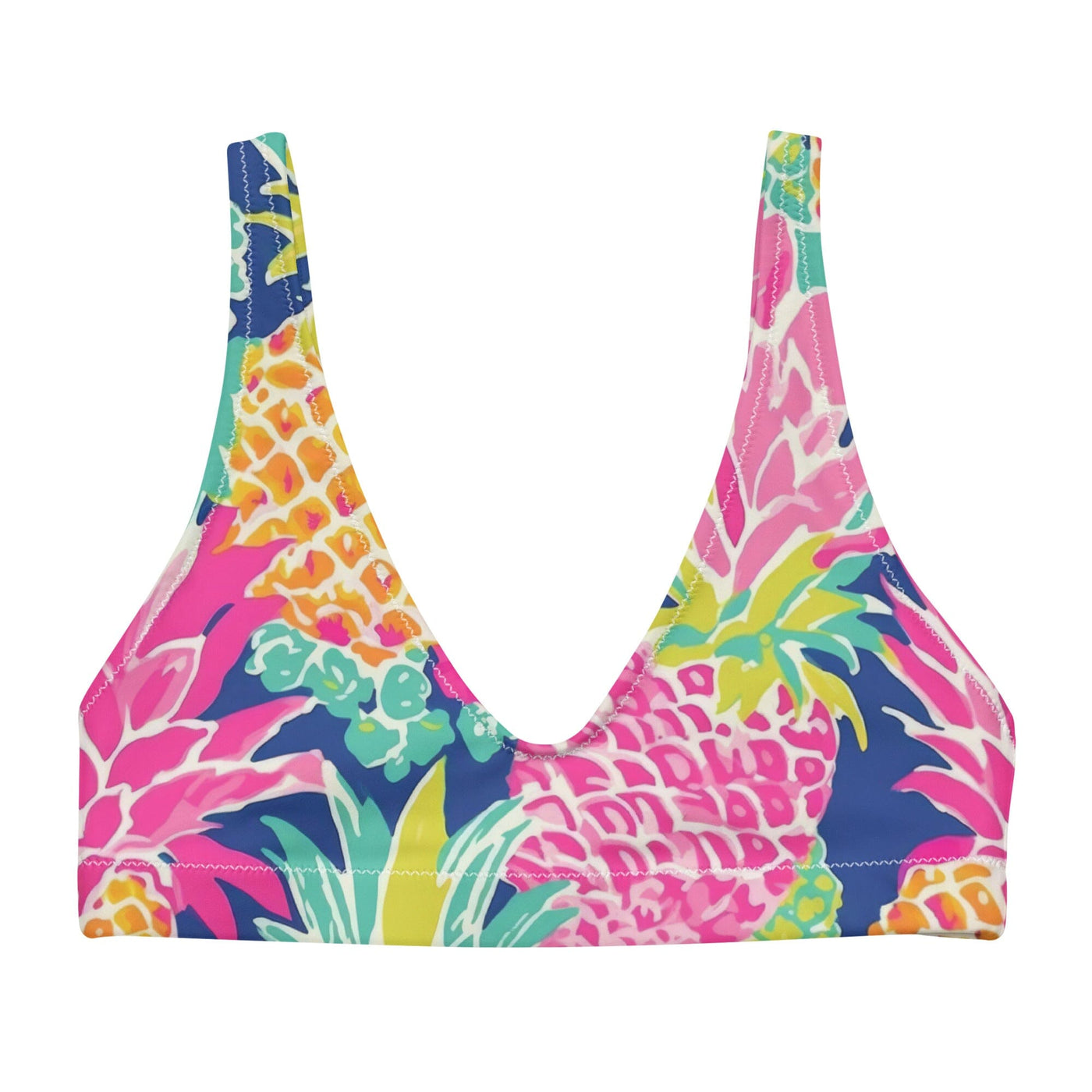 Tropical Delight Bikini Top - Coastal Cool - Swimwear and Beachwear - Recycled fabrics