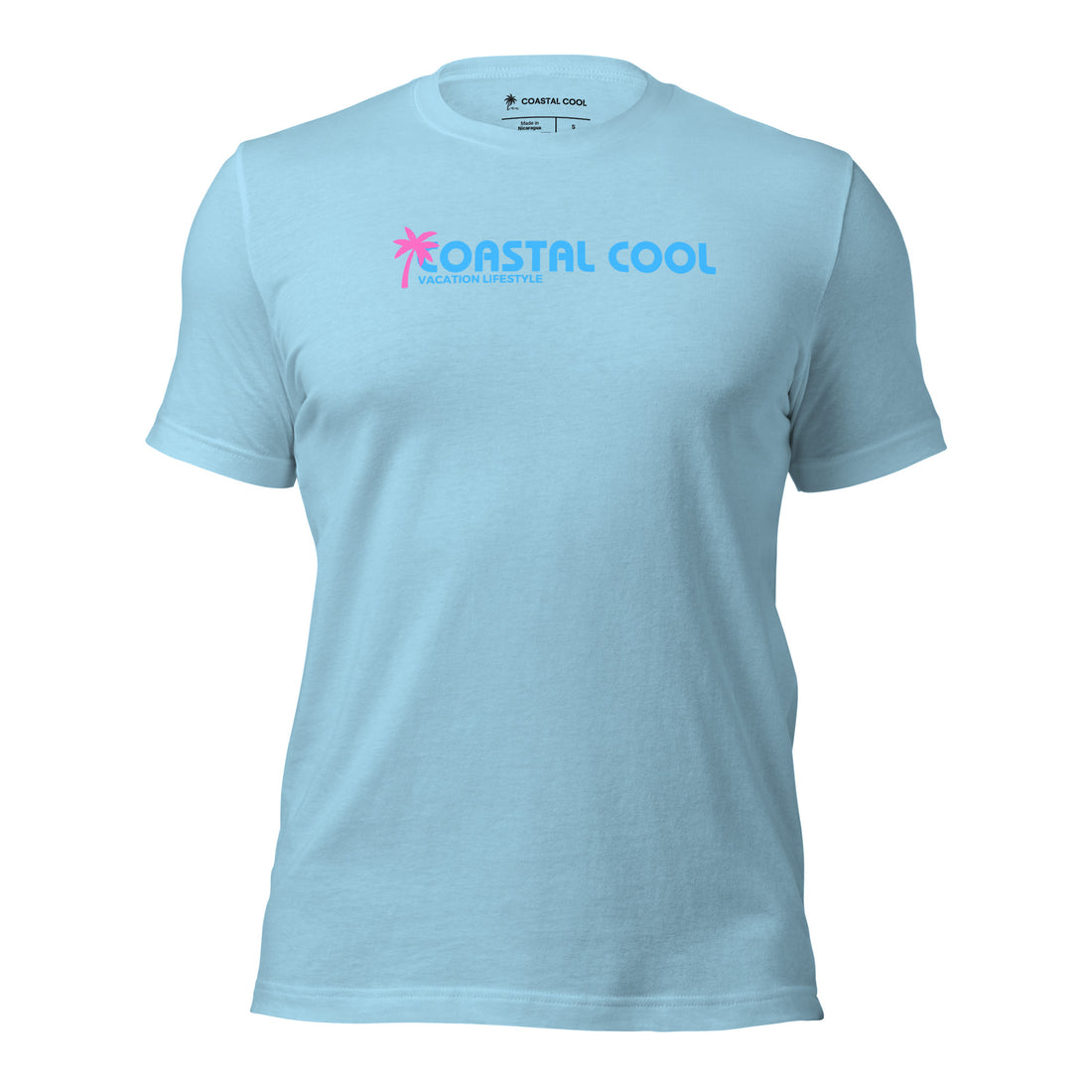 Weekend Tee  Coastal Cool Ocean Blue S  Sustainable | Recycled | Swimwear | Beachwear | Travel and Vacation | Coastal Cool Swimwear | Coastal Cool Beachwear