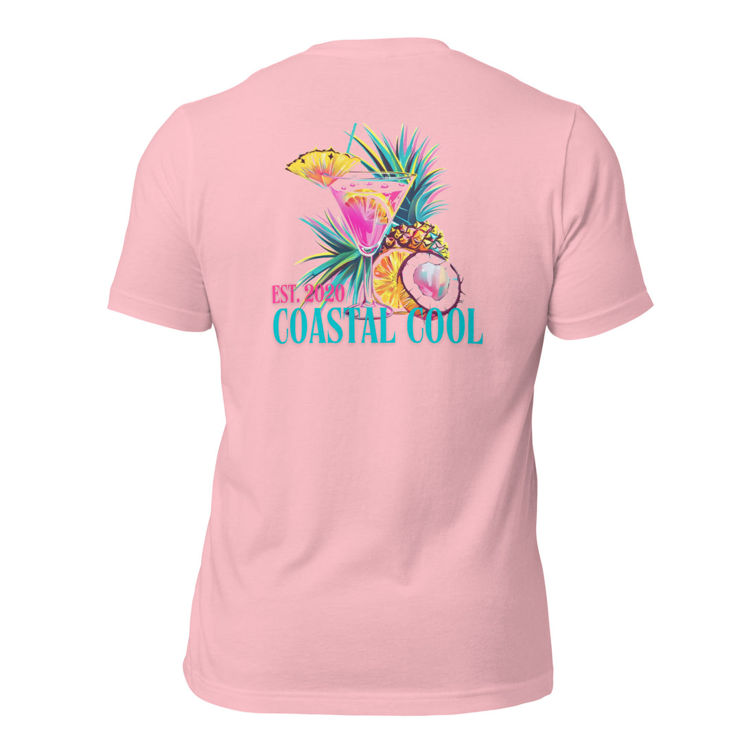 Vacation Drink tee-Coastal Cool