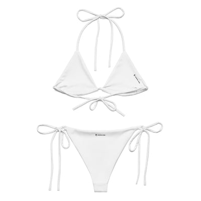 White Bikini - Coastal Cool - Swimwear and Beachwear - Recycled fabrics